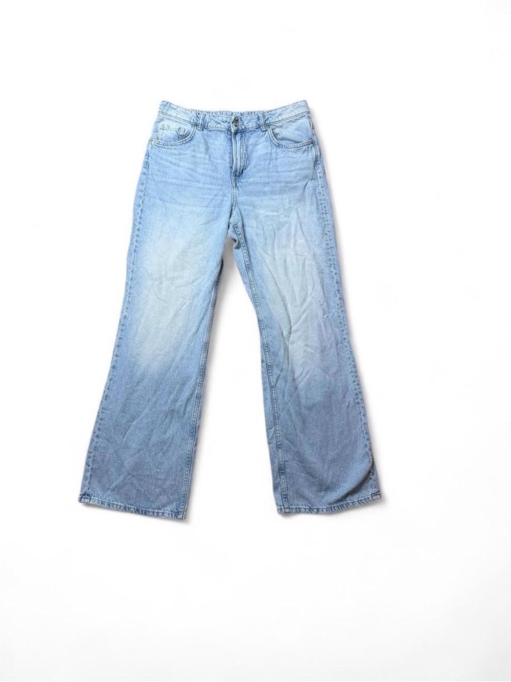 H&M Light Blue Wide Leg Jeans